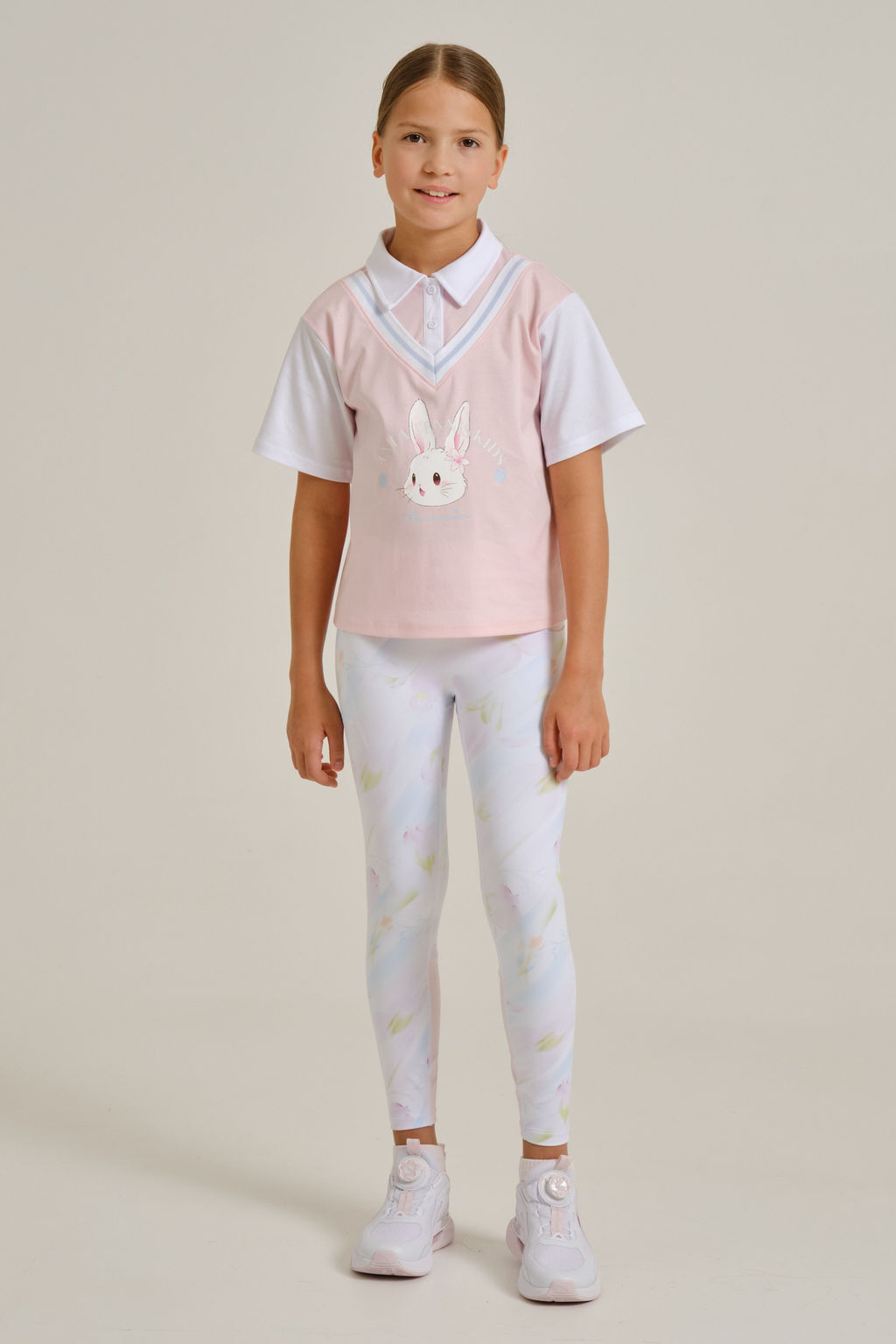 Брюки трикотажные Розовый