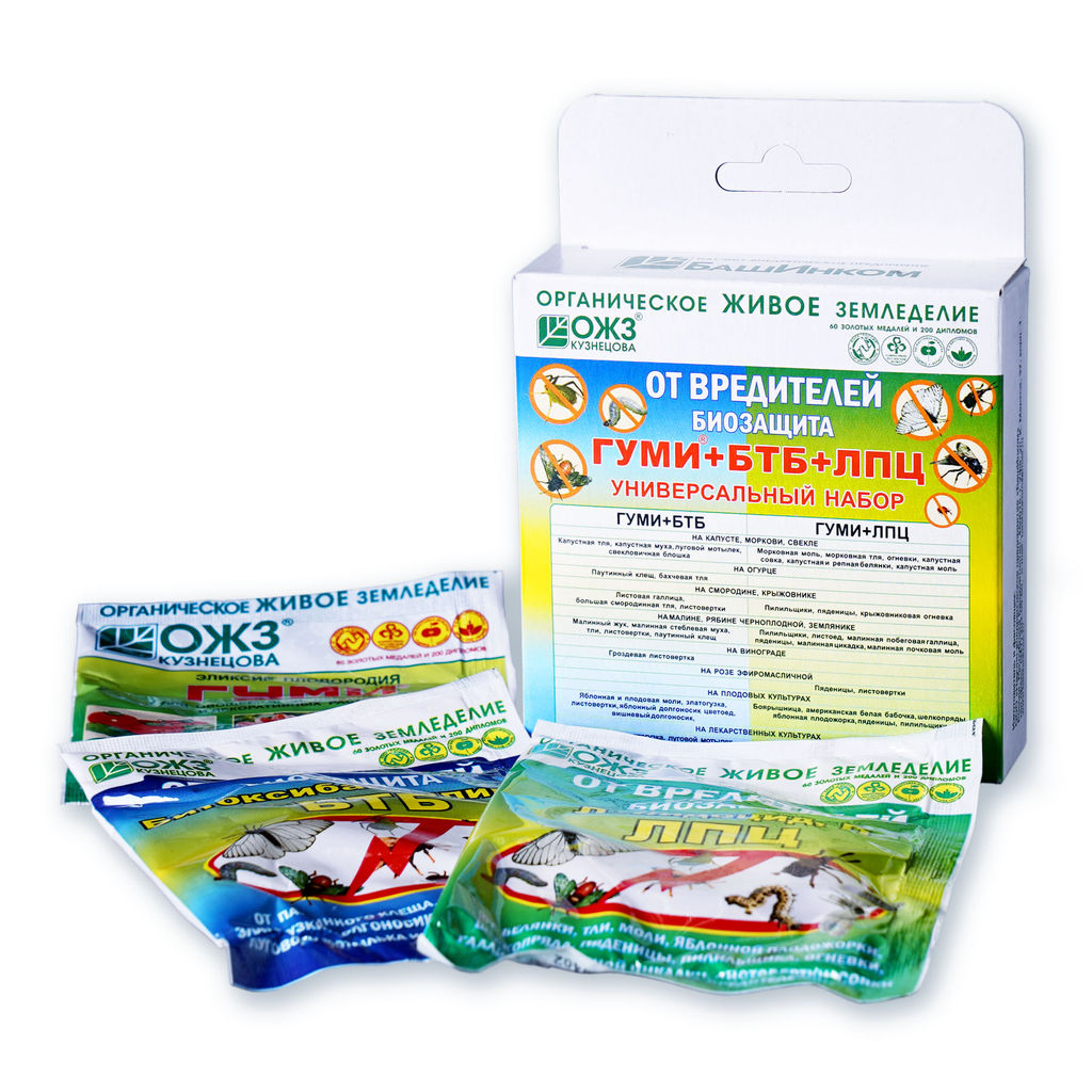 ГУМИ+БТБ+ЛПЦ (6г + 25г +25г) от комплекса вредителей "Башинком"
