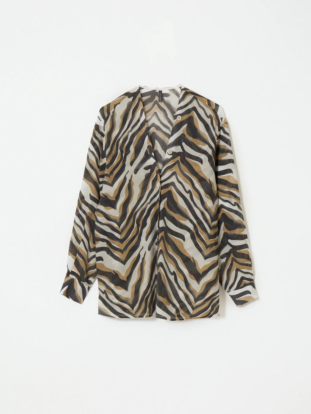 Рубашка с принтом - Emka фото 5