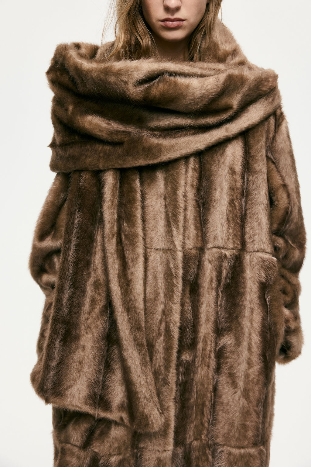 Abrigo con cuello tipo bufanda - H&m фото 5