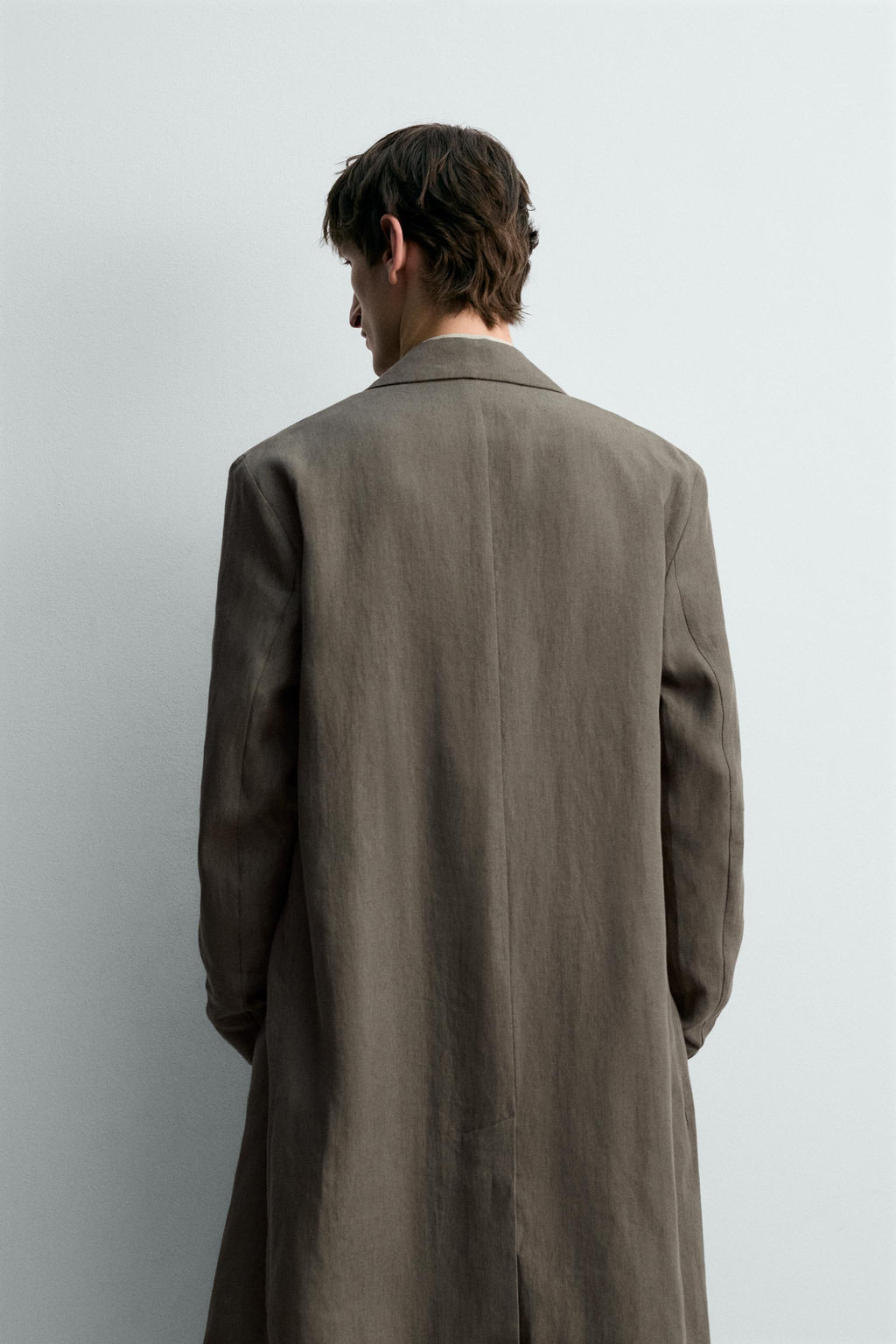 LEVITA 100% LINO LIMITED EDITION / Verde gris - Zara фото 3