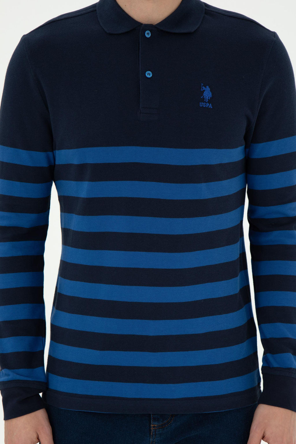 Мужской темно-синий свитшот Неожиданная скидка в корзине - U.s. polo assn фото 6