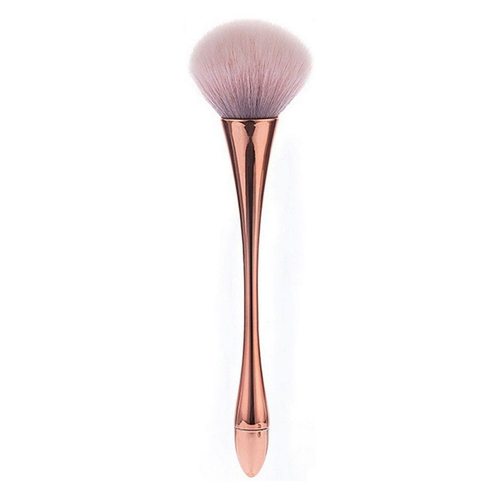 Nail Art Кисть для пудры и румян, розовое золото  фото 5