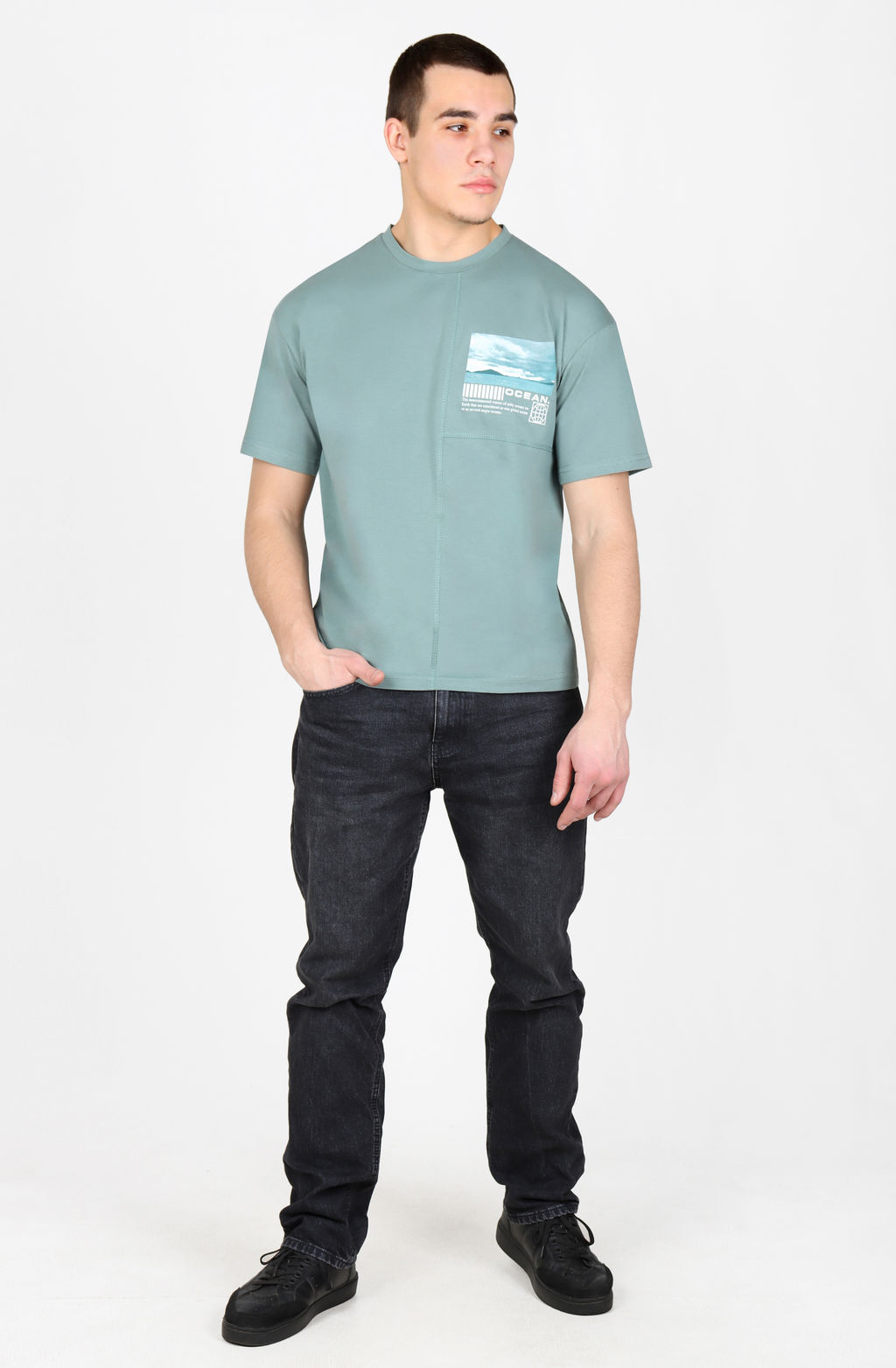 Футболка Имидж Ф-87 (46-62) кулирка - Лотос фото 8