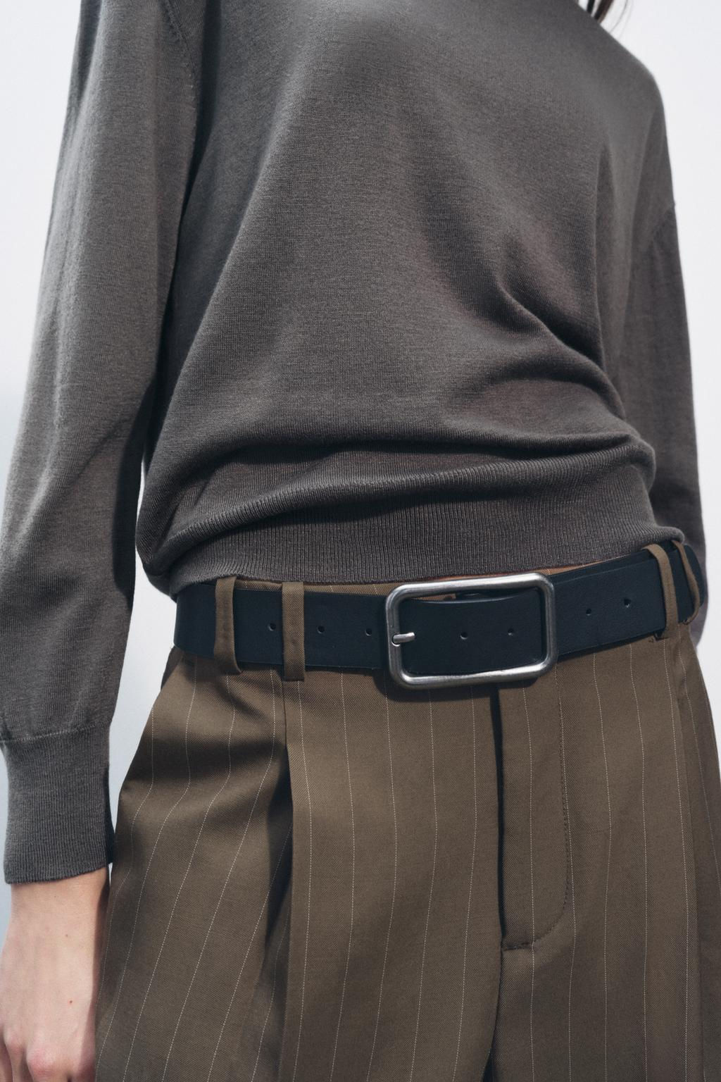 BASIC WOOL BLEND SWEATER - Zara фото 6