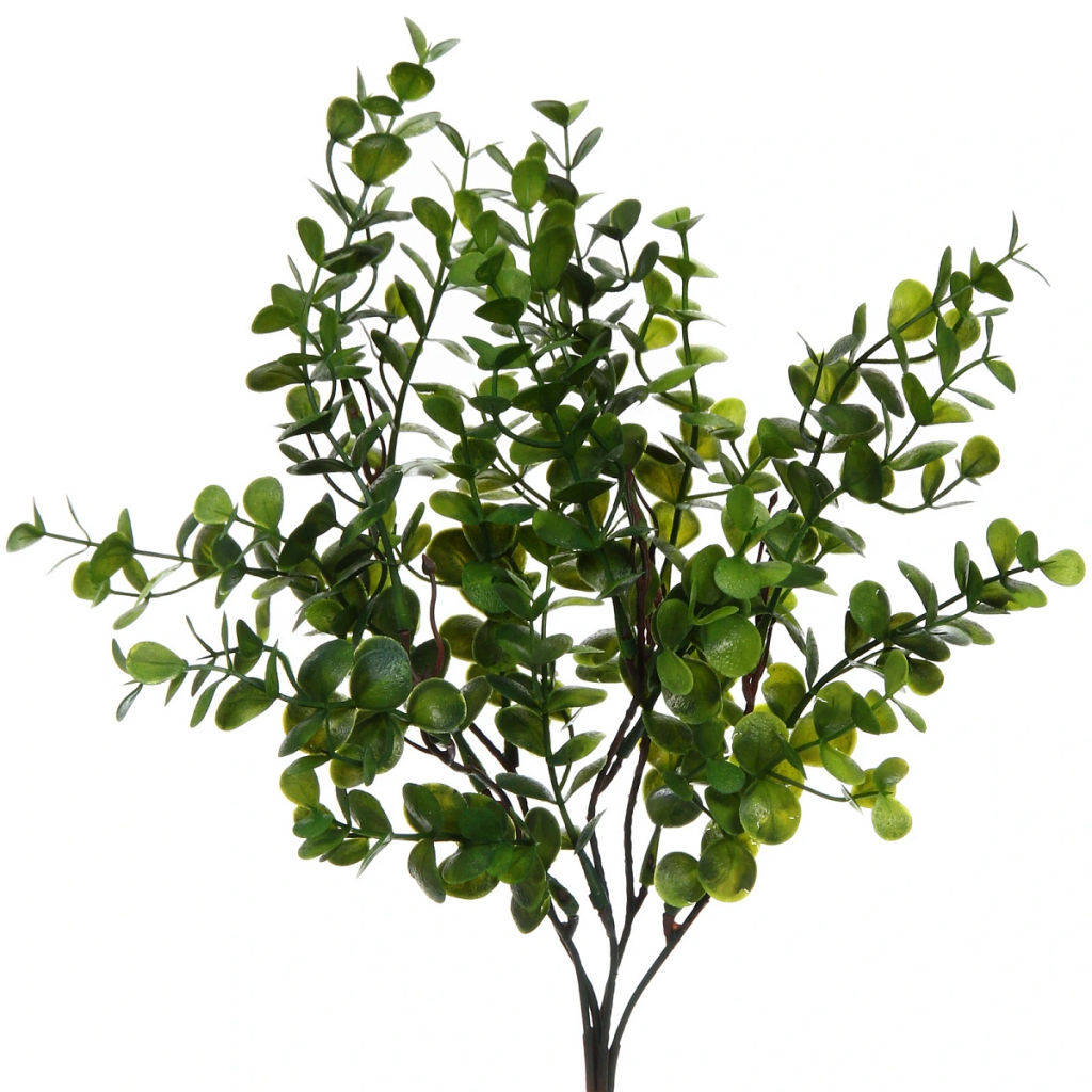 Цена за 2 шт. Искусственные цветы "Волшебство трав" 37см Эвкалипт темно-зеленый