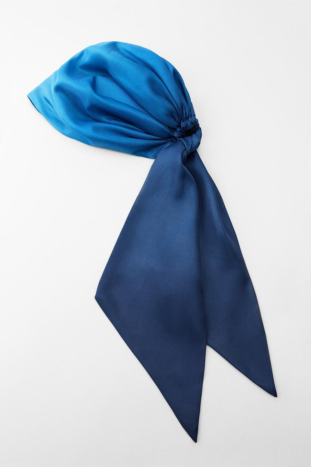 SATIN TURBAN CAP - Zara фото 2