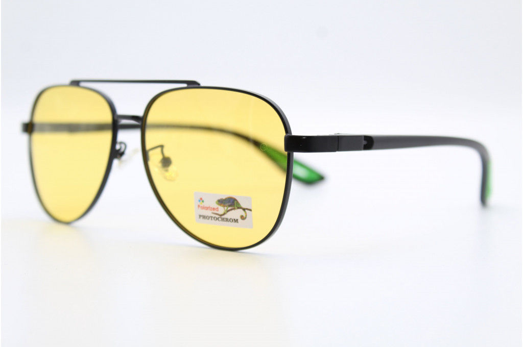 Солнцезащитные очки POMILED (Polarized) (хамелеон,пластик) 08809 52-16-143 С4-18 с мешочком