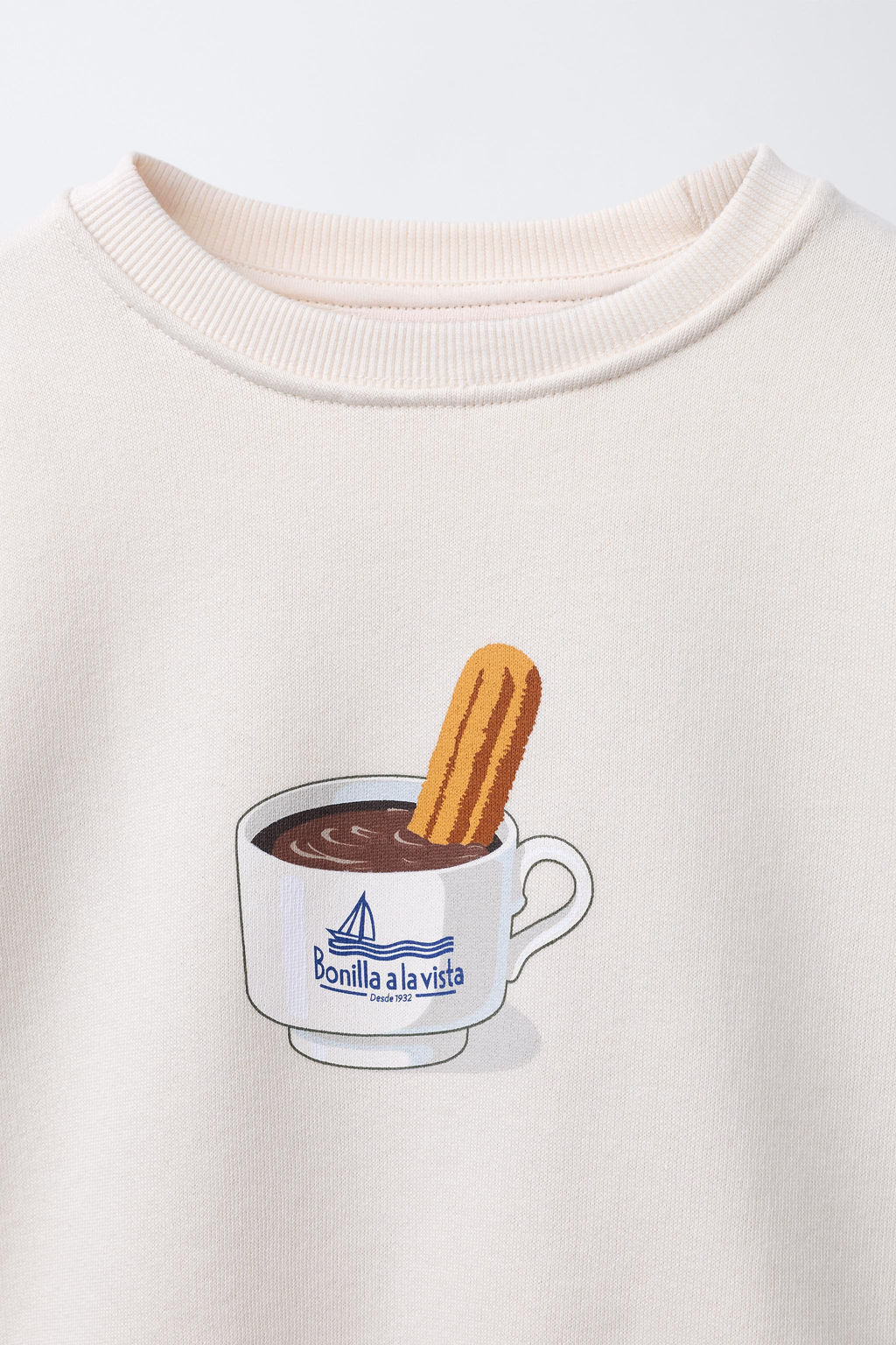 BONILLA A LA VISTA ® X ZARA PRINTED SWEATSHIRT  фото 3