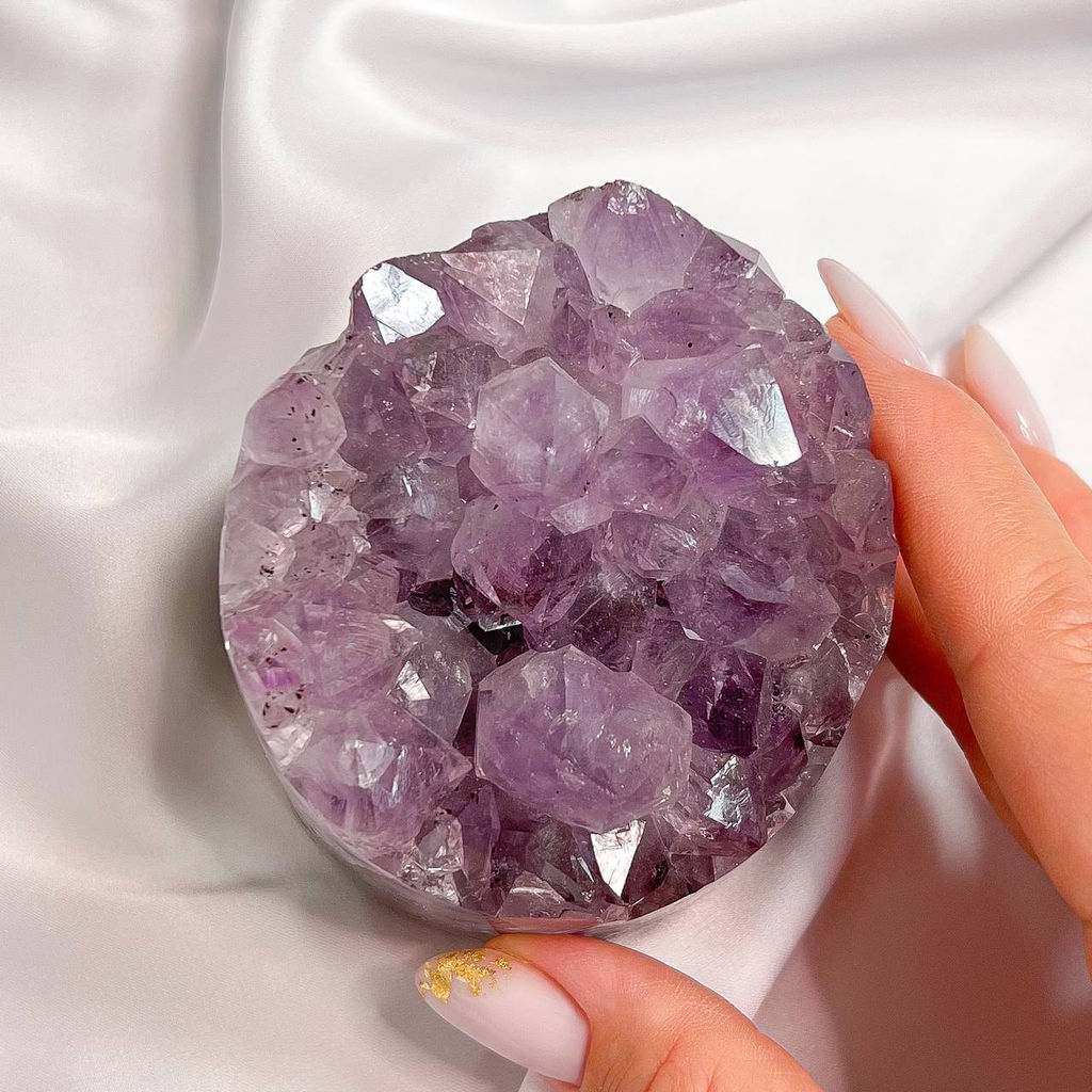 Друза Аметиста резная - Радуга самоцветов фото 4