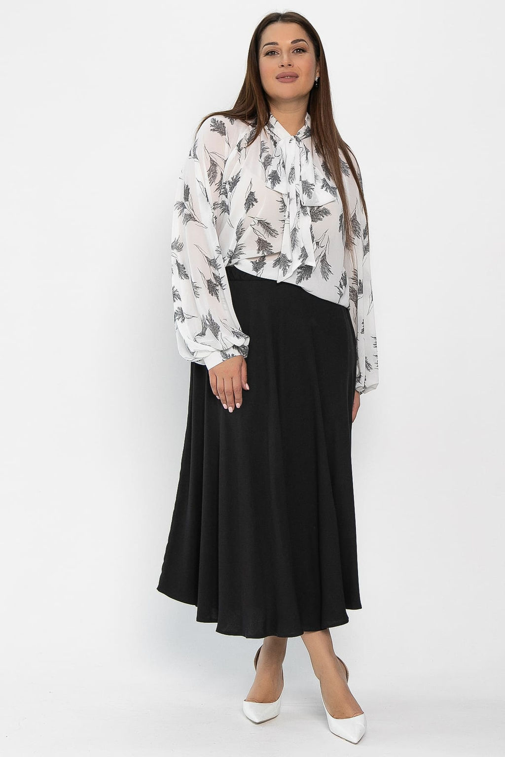 Юбка Виста (черная) Ю14064-25М - Lt collection фото 8