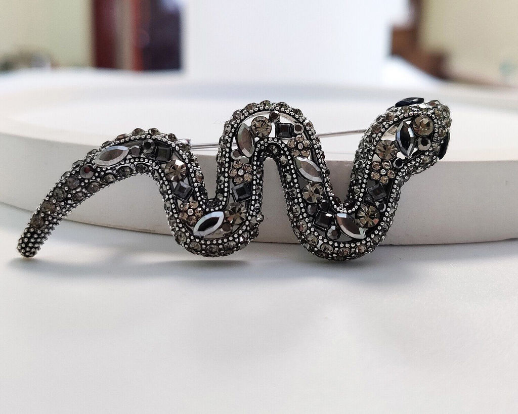Брошь ЗМЕЙКА - Vel vett фото 12
