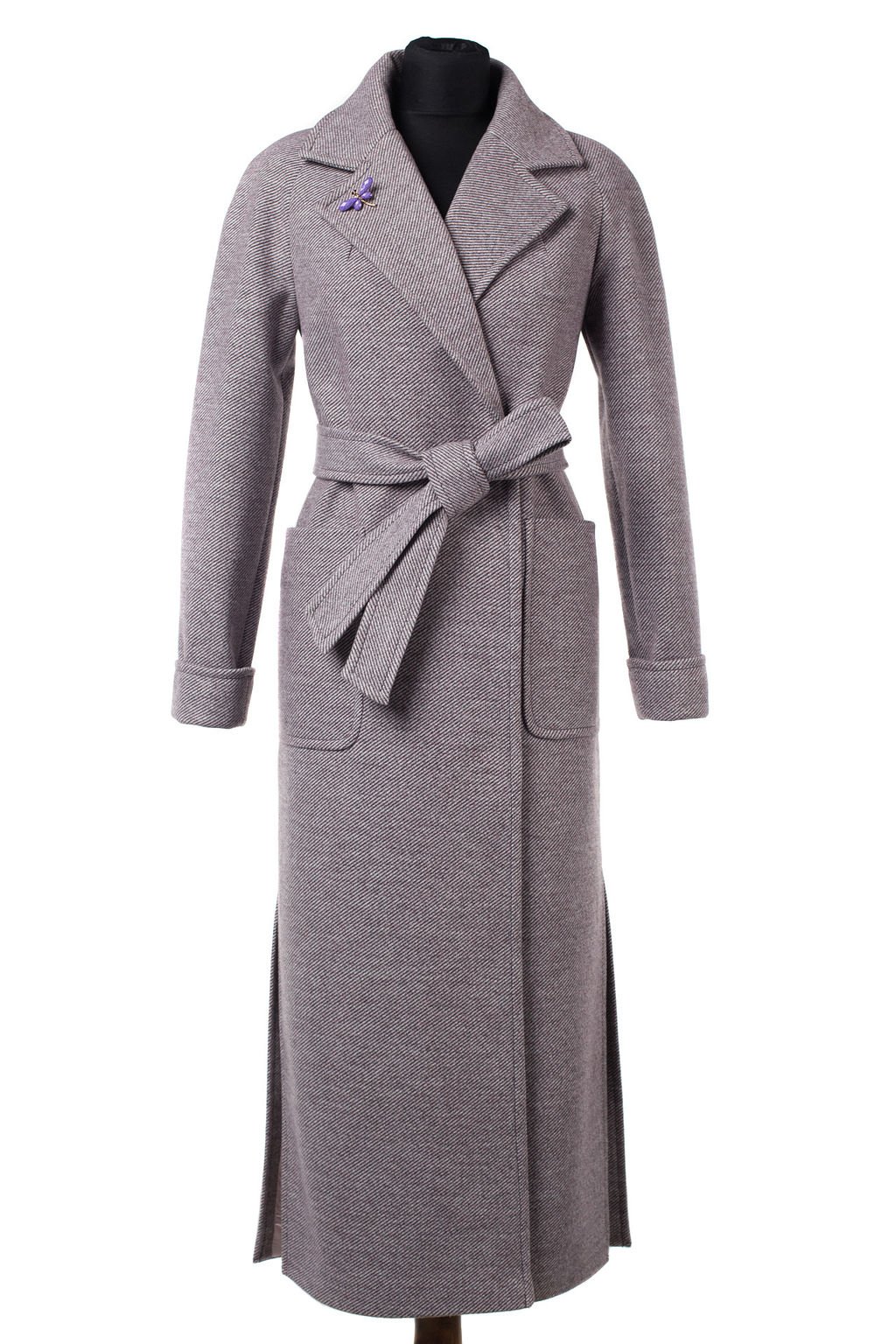 Пальто женское демисезонное Classic Reserve (пояс) - El podio фото 11