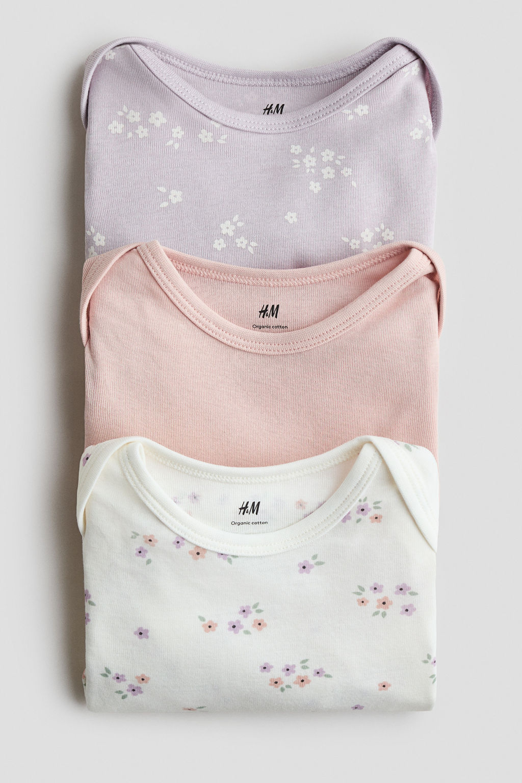 Pack de 3 bodies de punto con estampado - H&m фото 6