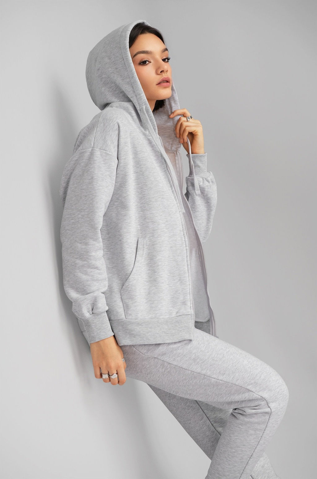 Женский спортивный костюм из футера трехнитки Happyfox