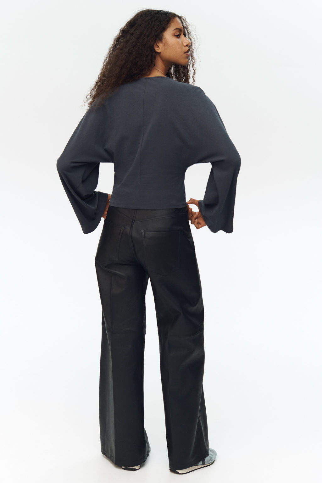 Top de punto con mangas murci?lago - H&m фото 7