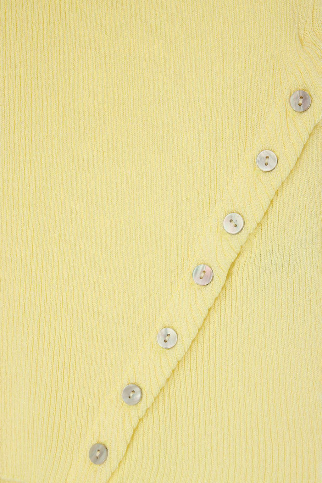 Sar? Bisiklet Yaka Asimetrik Dugme Detayl? Fitted Triko Ince Bluz TWOSS26BZ00285 - Trendyolmilla фото 3