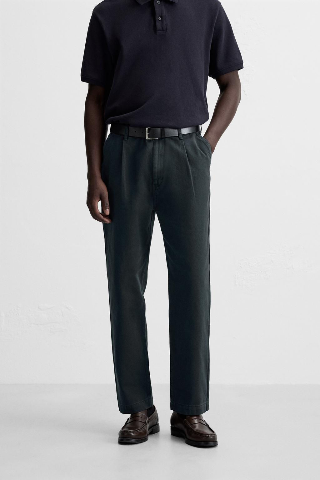 REGULAR FIT TROUSERS - Zara фото 29