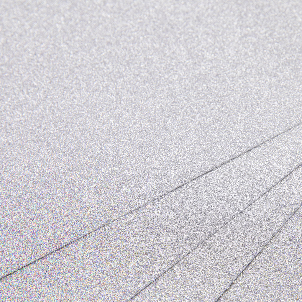 VISTA-ARTISTA Бумага цветная глиттерная GLIT-A4 250 г/м2 A4 21 х 29.7 см 10 шт. 01 - под серебро (silver)  фото 9