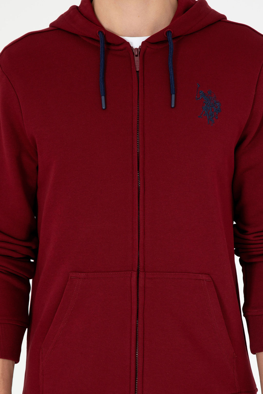 Мужской бордово-красный свитшот Неожиданная скидка в корзине - U.s. polo assn фото 13