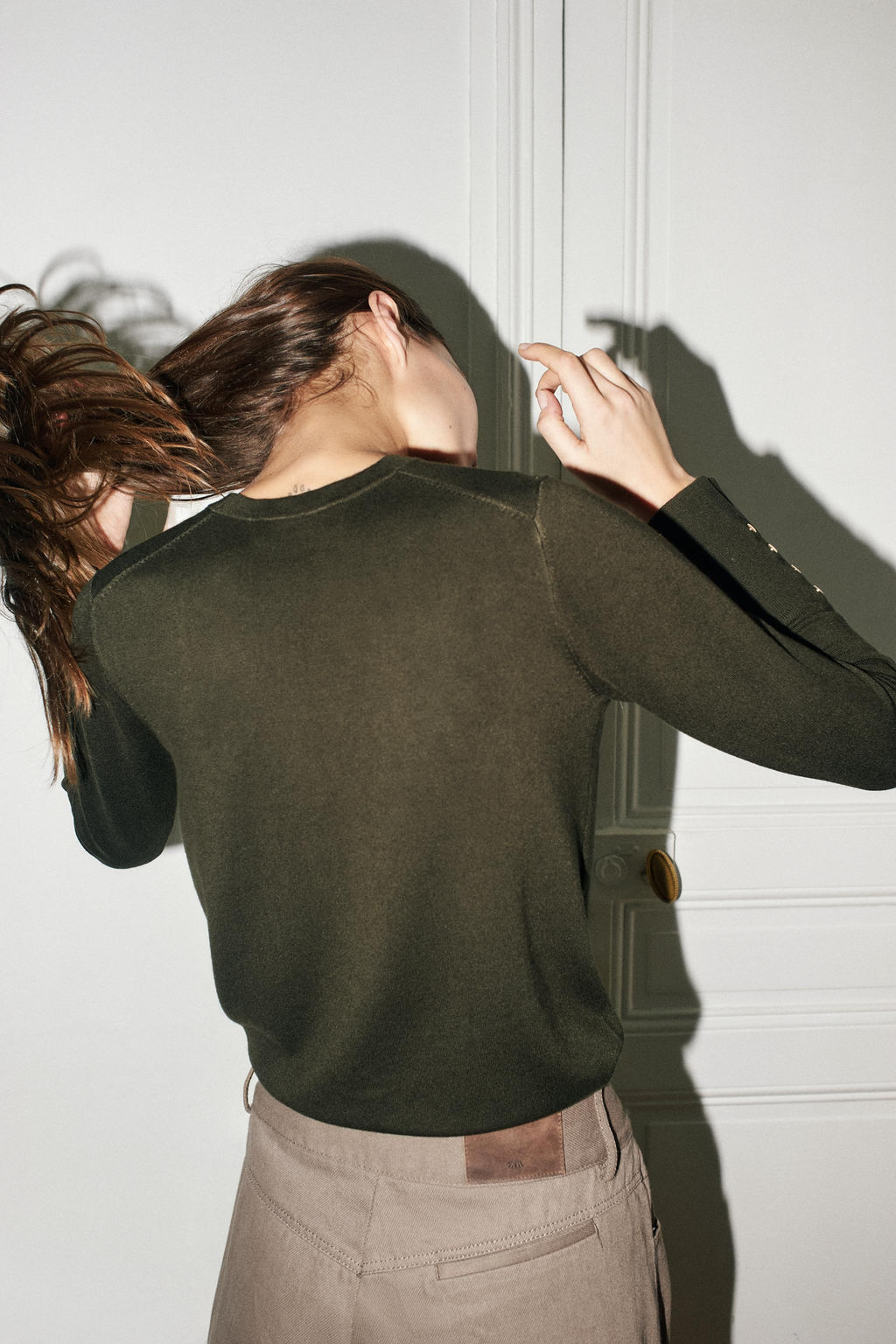 BASIC PLAIN KNIT JUMPER - Zara фото 11