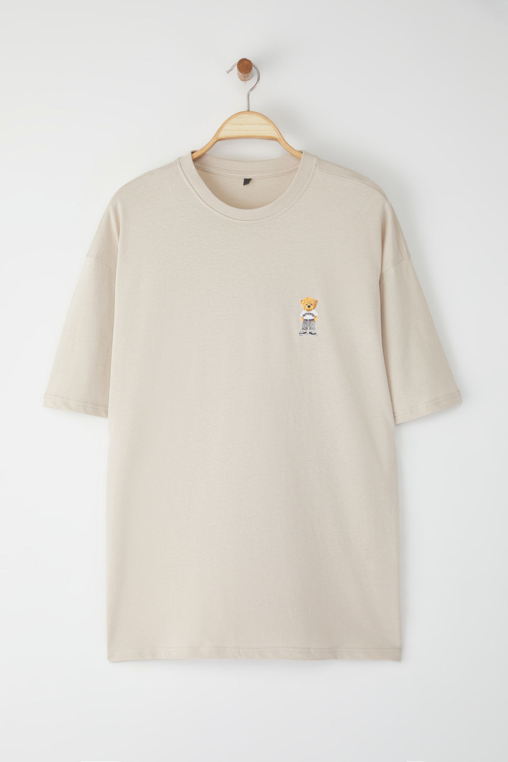 TRENDYOL MAN Siyah Unisex Regular/Normal Kesim Ay?c?k Bask?l? %100 Pamuklu T-Shirt TMNSS25TS00161 - Trendyolmilla фото 38