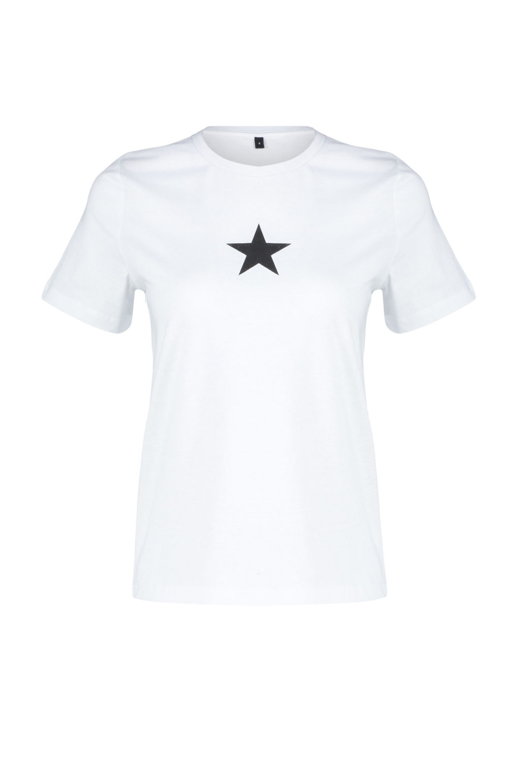 TRENDYOLMILLA Antrasit %100 Pamuk Y?ld?z Bask?l? Regular/Normal Kal?p Bisiklet Yaka Orme T-Shirt TWOSS24TS00095  фото 17