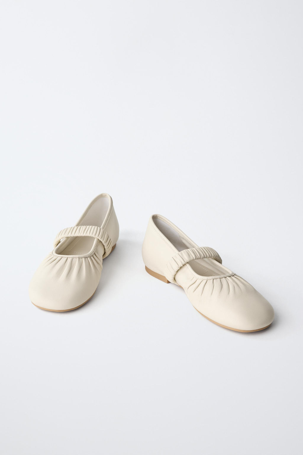 BAILARINA PIEL / Blanco - Zara фото 3
