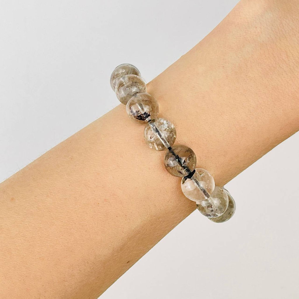 Браслет из Херкимерского кварца 19 см