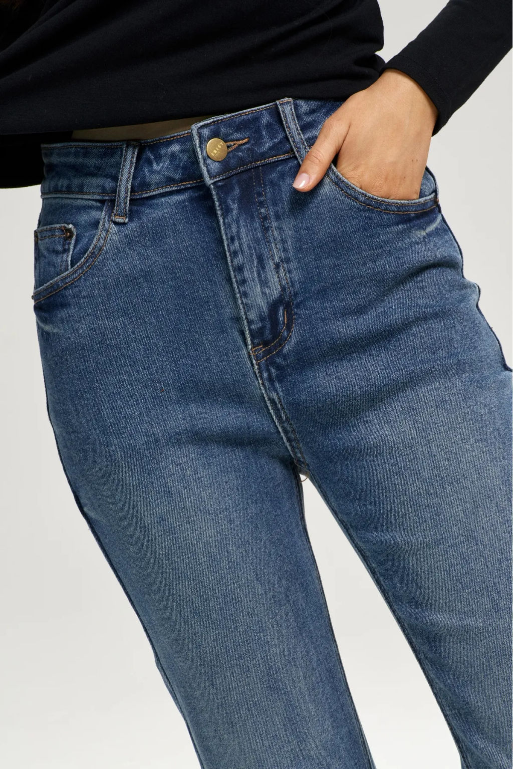 Джинсы FLARED Classic Blue - Erist store фото 4