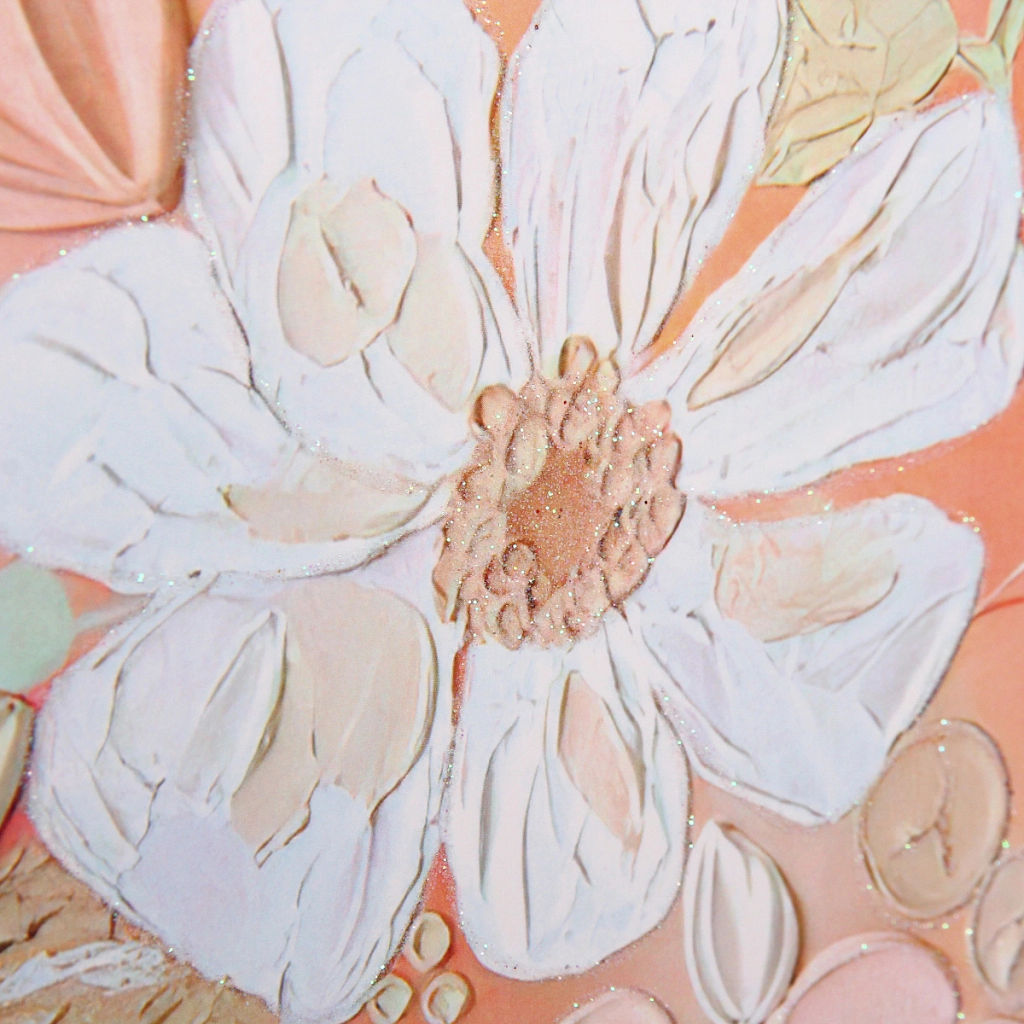 Пакет подарочный "Луговые цветы" 23*18*10 см