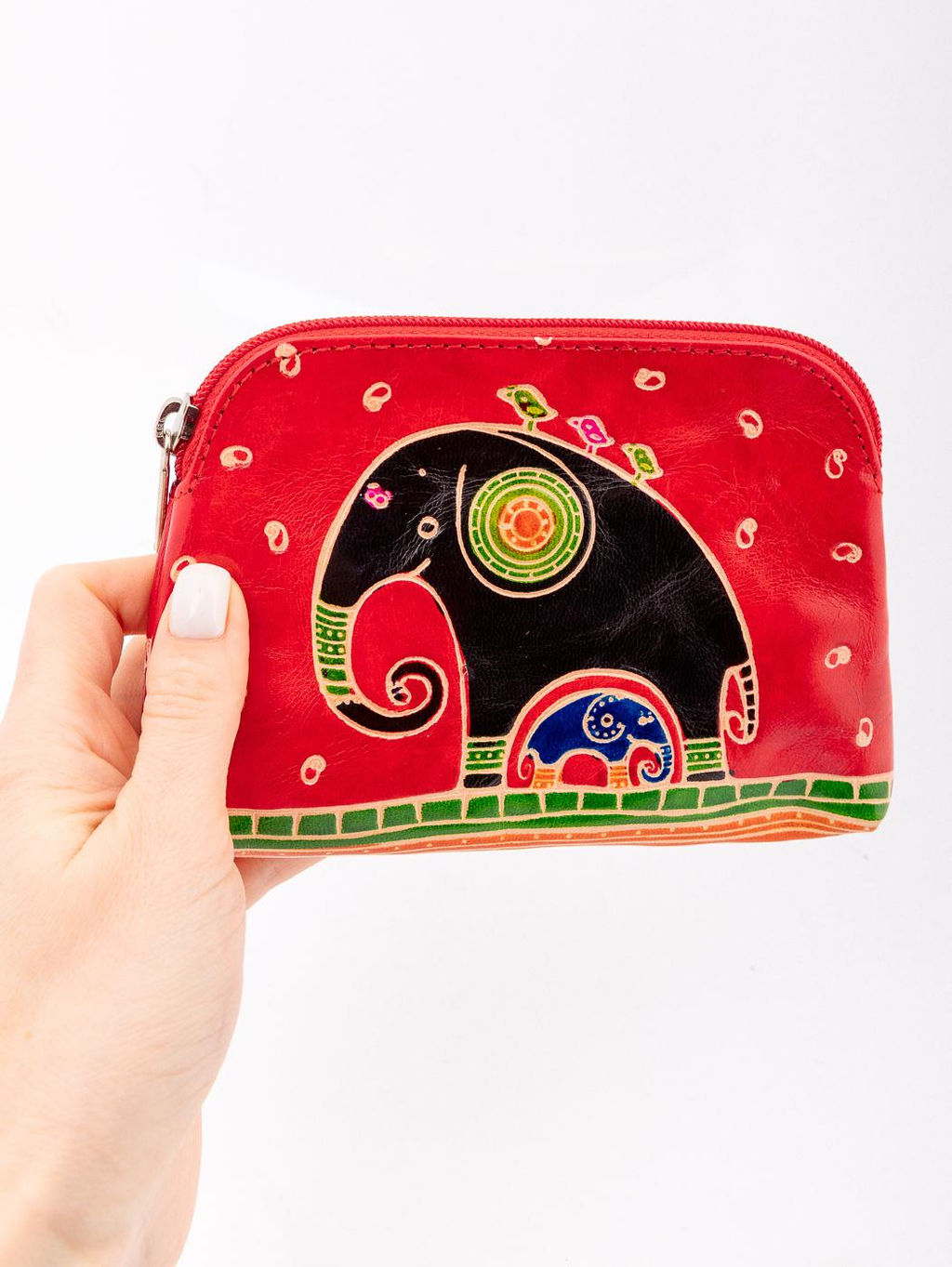 Косметичка  Слон (кожа) набор из 3-х № 0644/3 - Ганг фото 6