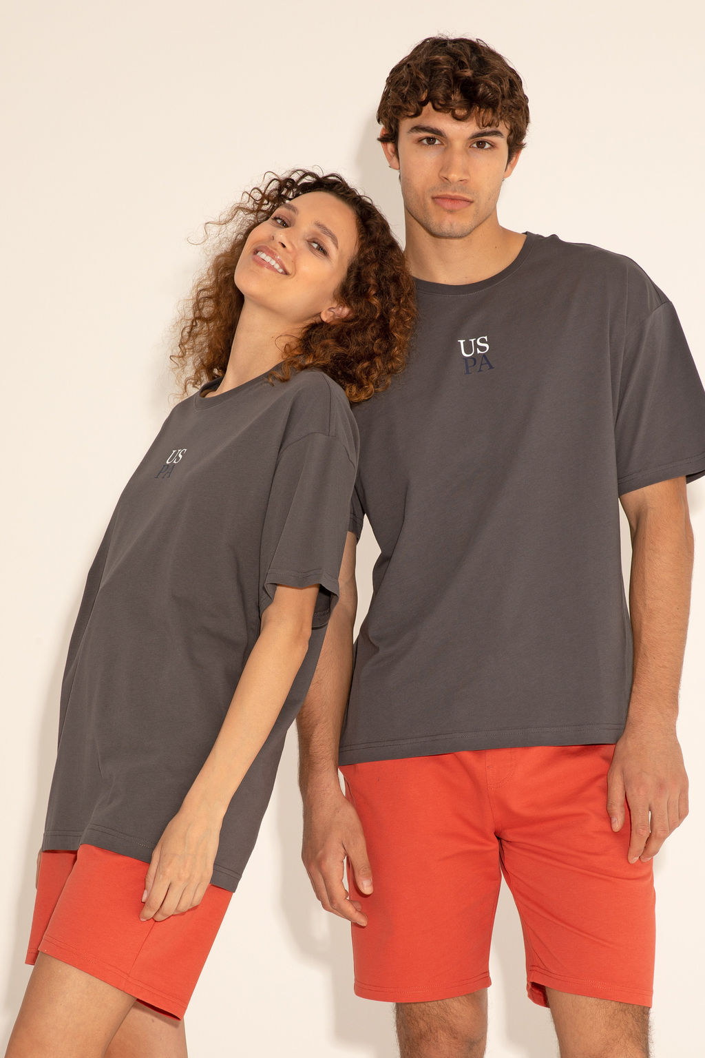 Футболка U.S. Polo Assn мужская антрацитовая из хлопка  фото 15