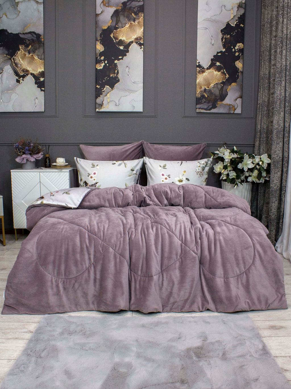 Севилья (жемчуг пыльная орхидея) ABC Egypt Cotton комплект