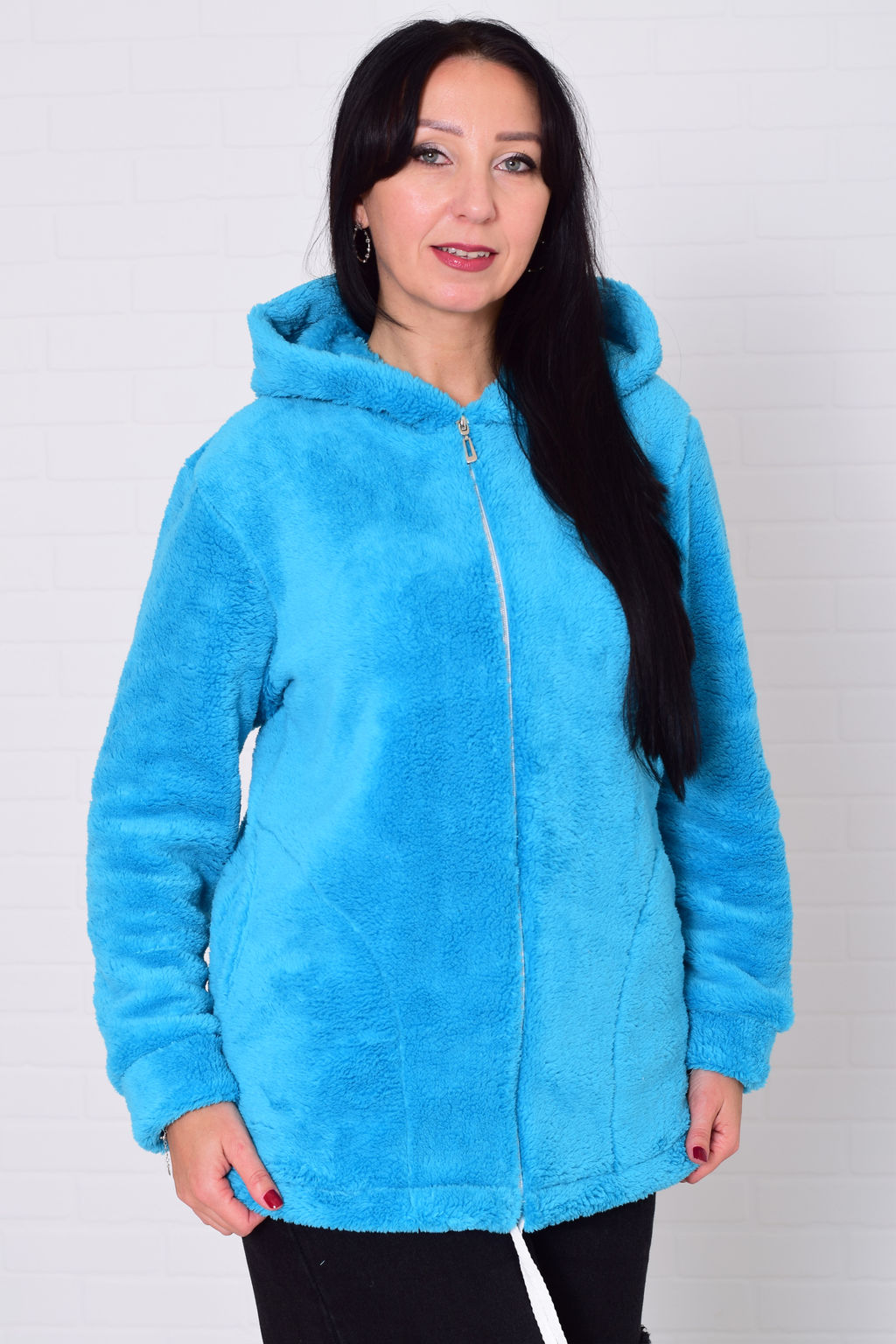 Толстовка женская 6-204 из велсофта - Новое кимоно фото 16