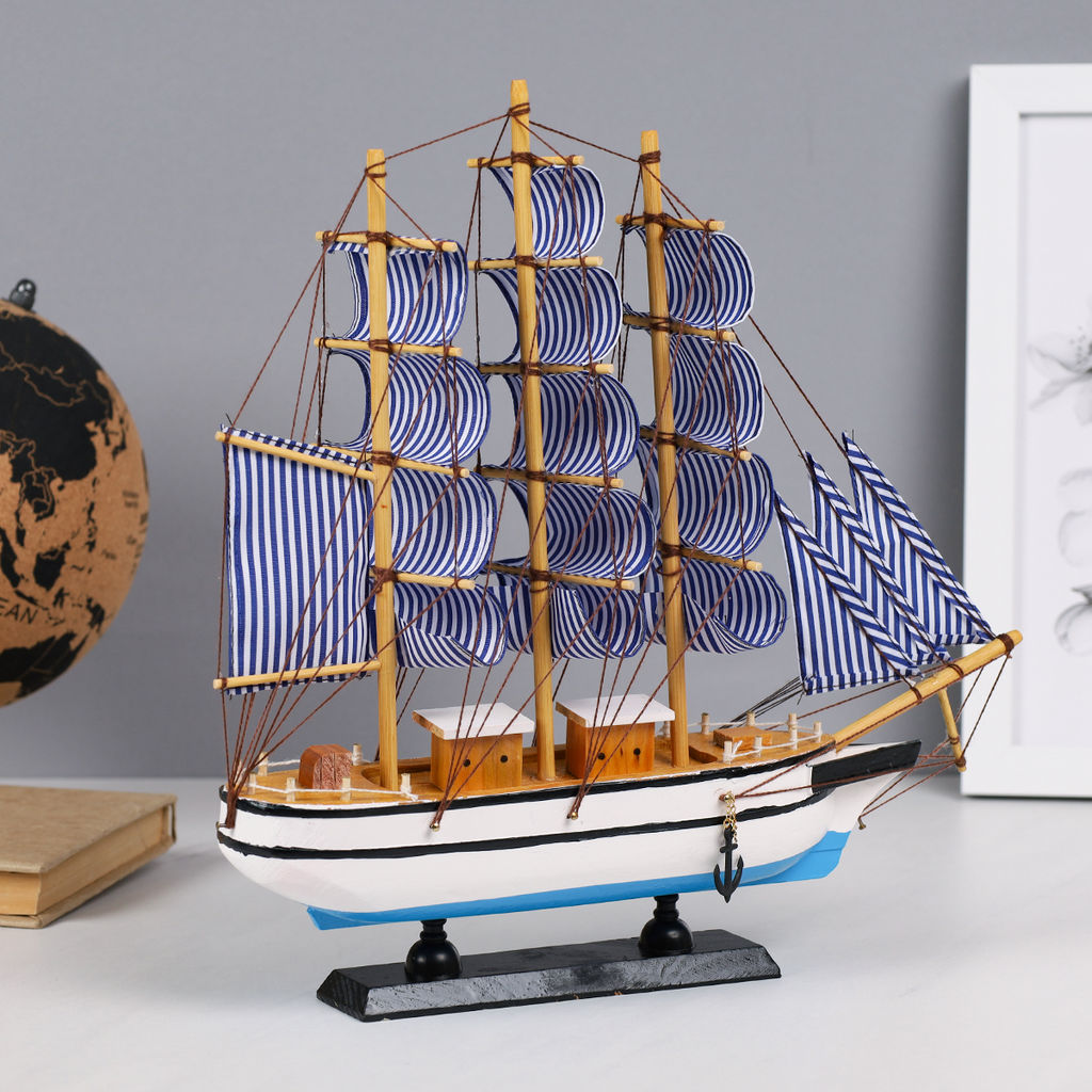 Макет парусного корабля 33х32 см / 3214G /уп 18/ - Галеонтрейд фото 11