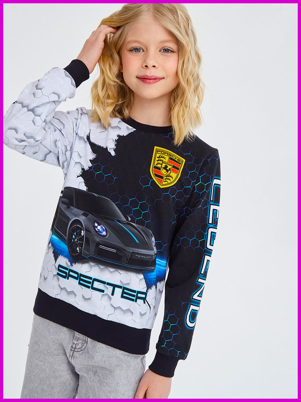 Свитшот "Specter",белый