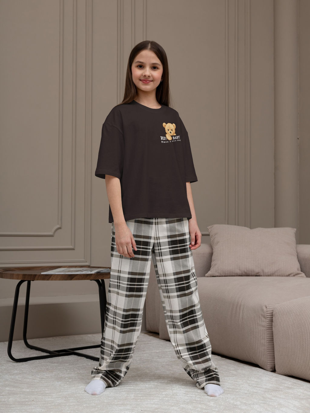 Костюм для девочки Мишель-1 из хлопка - Виотекс фото 2