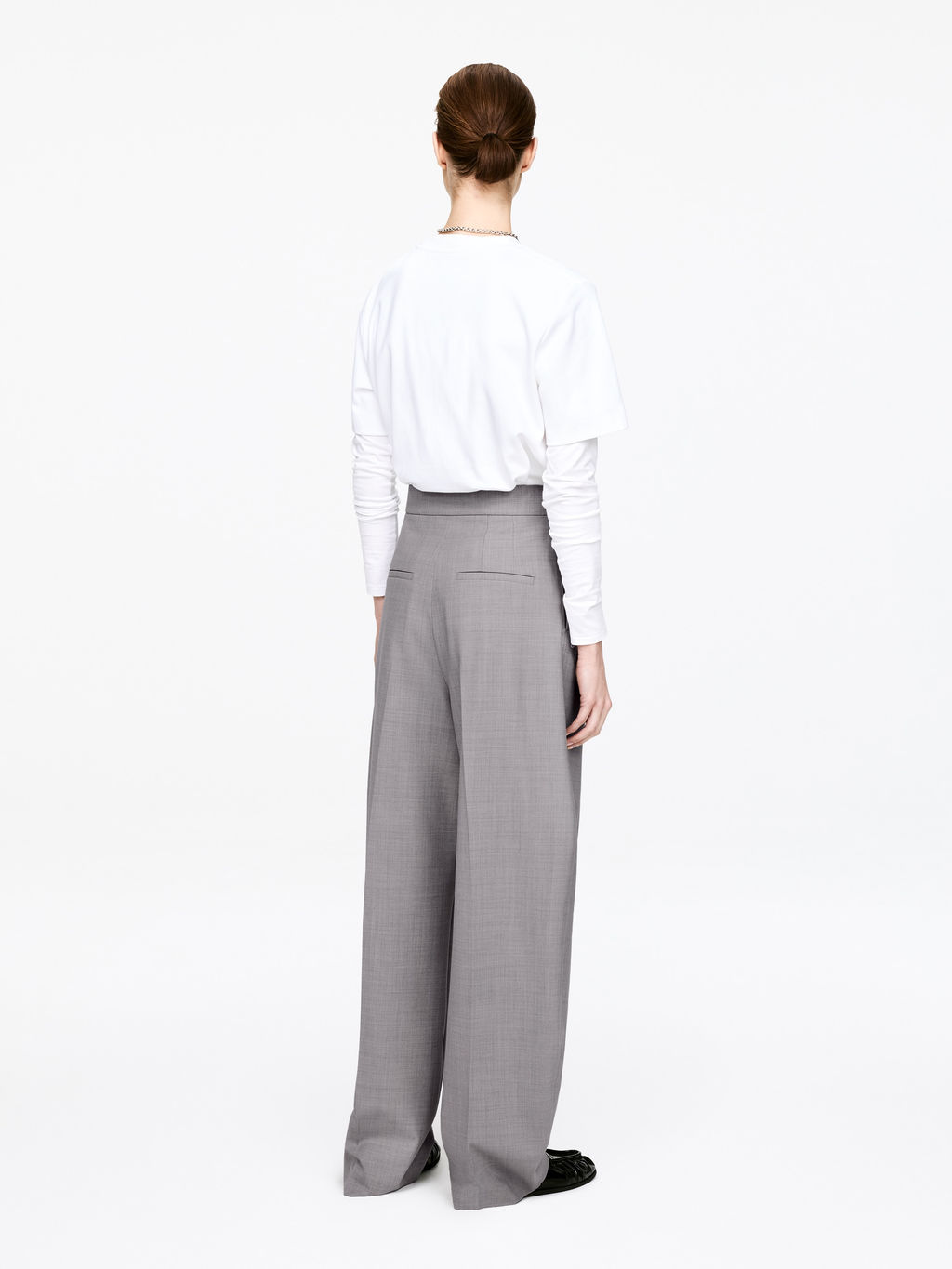 Pantalones sastre relaxed fit - H&m фото 4