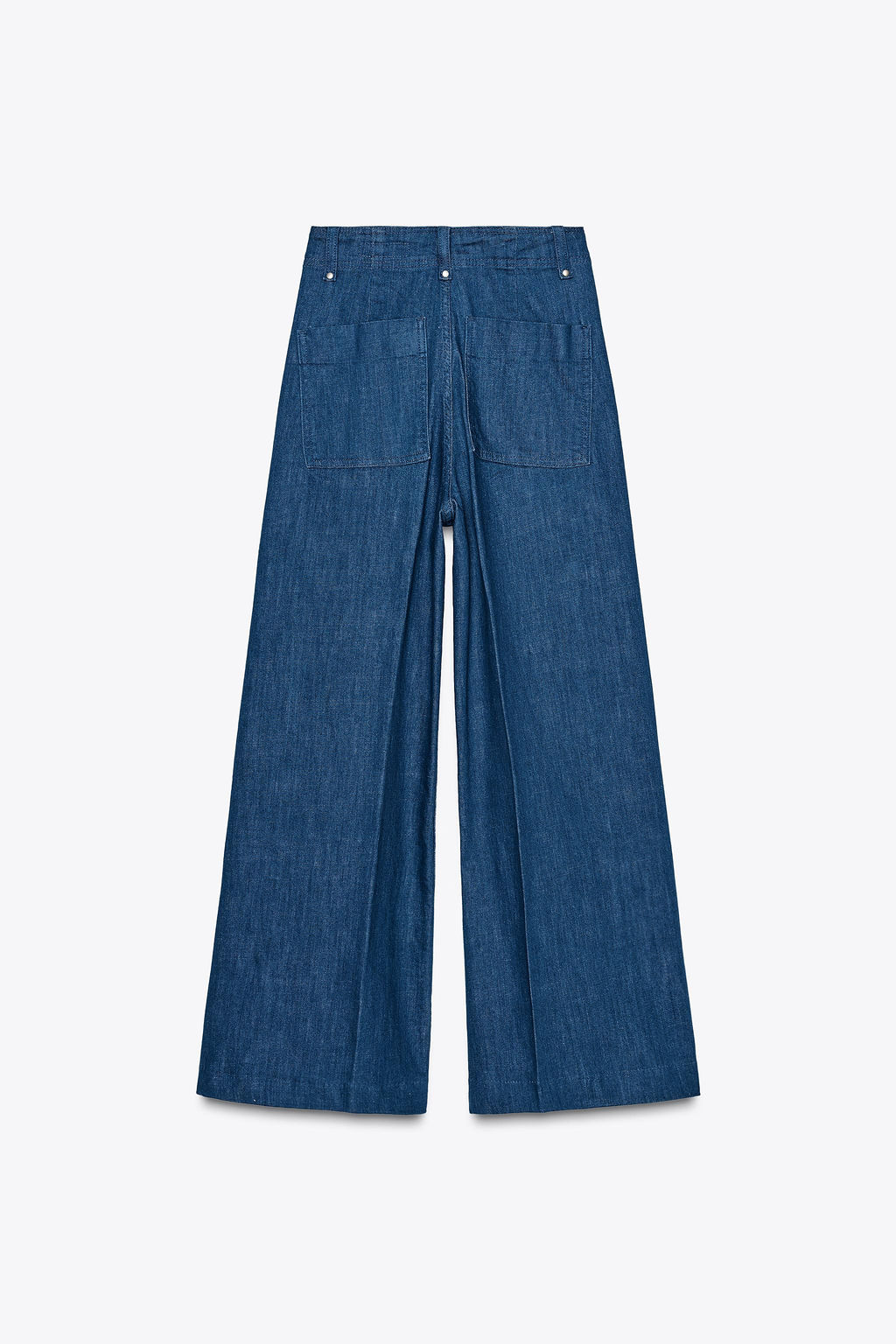 JEANS ZW COLLECTION WIDE LEG HIGH-WAIST - Zara фото 7