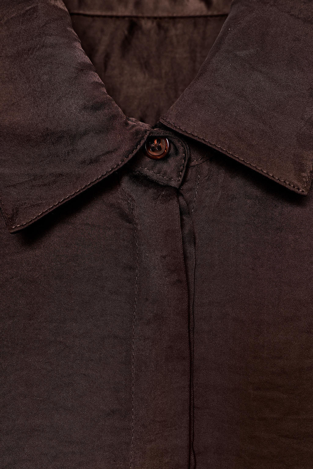 SATIN SHIRT ZW COLLECTION - Zara фото 4