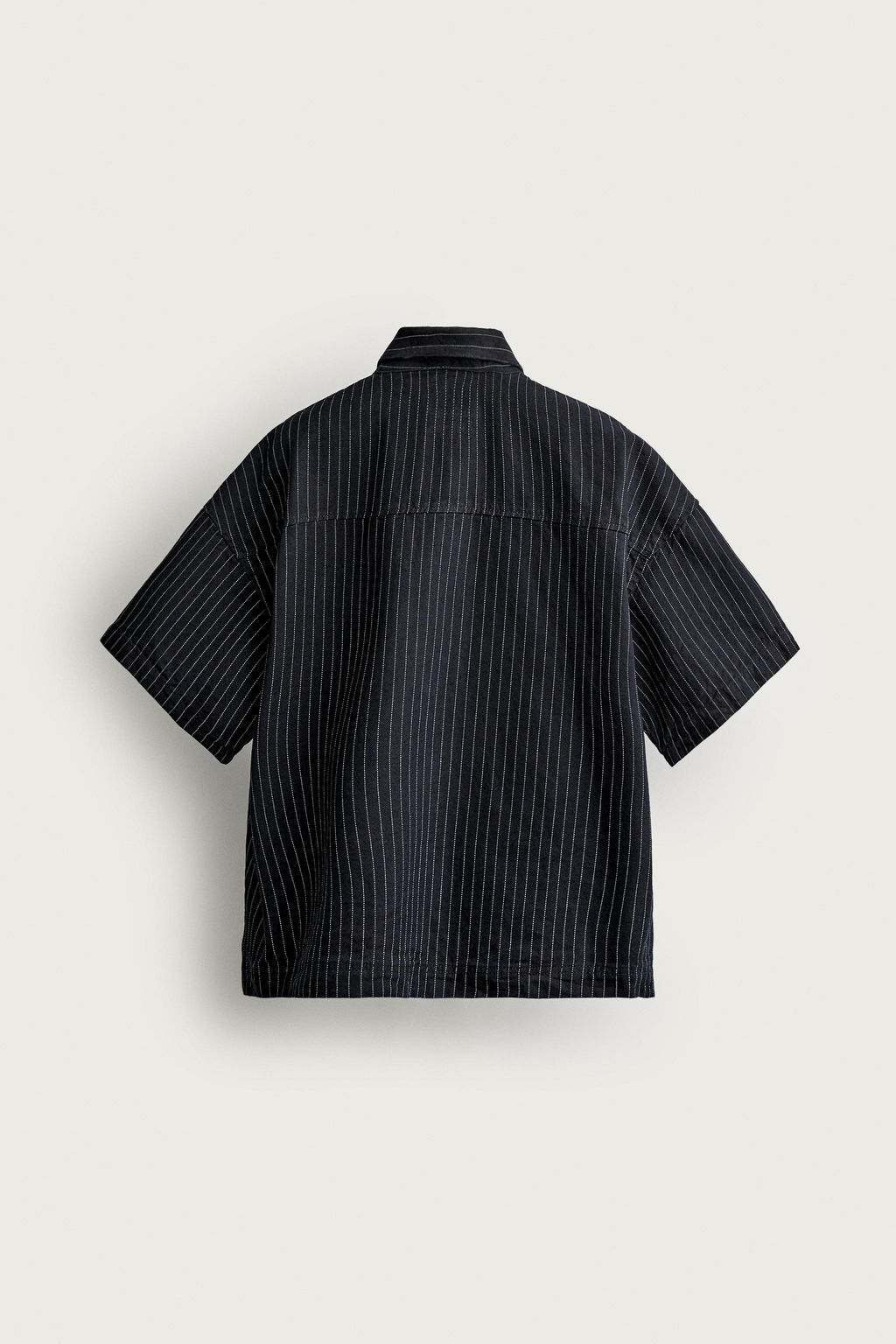 CAMISA DENIM BOXY FIT RAYA DIPLOM?TICA / Azul - Zara фото 8