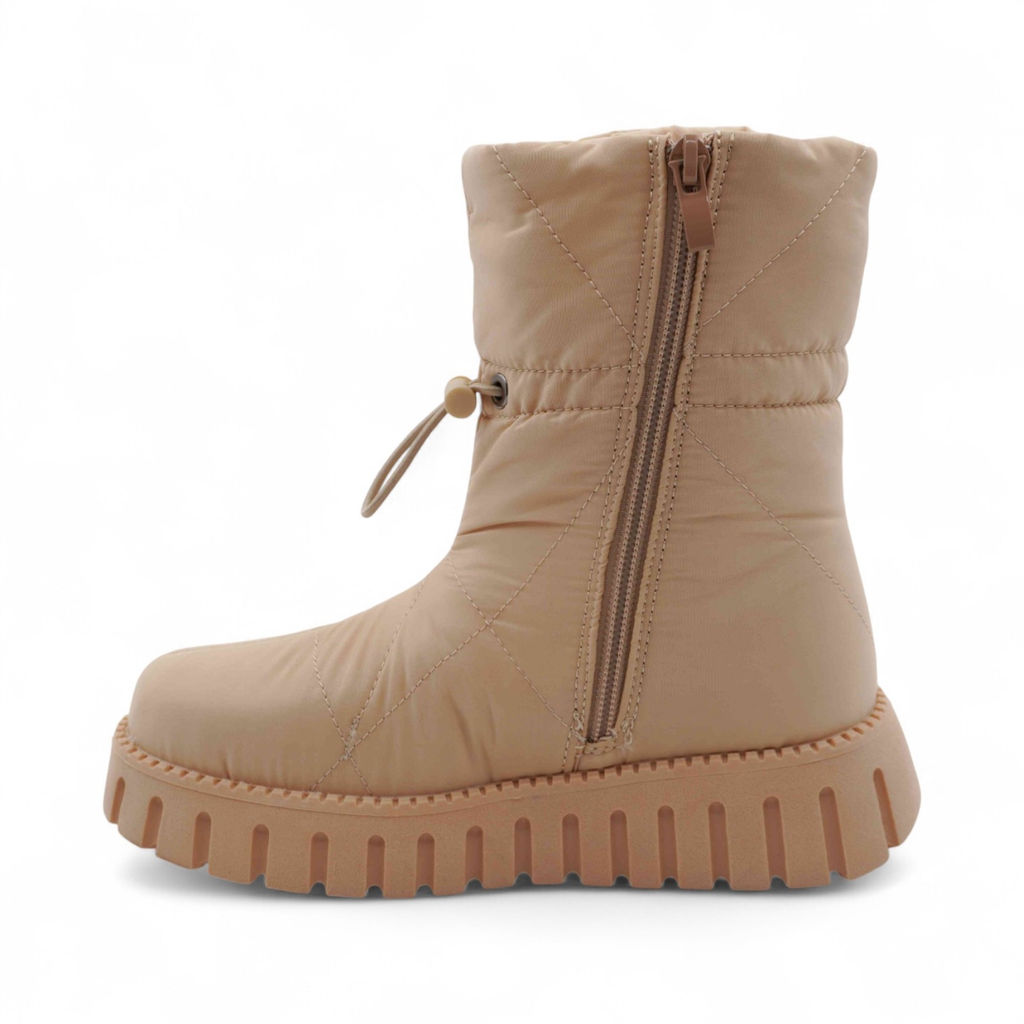 Дутики А5016-11 бежевые - BONCY фото 4