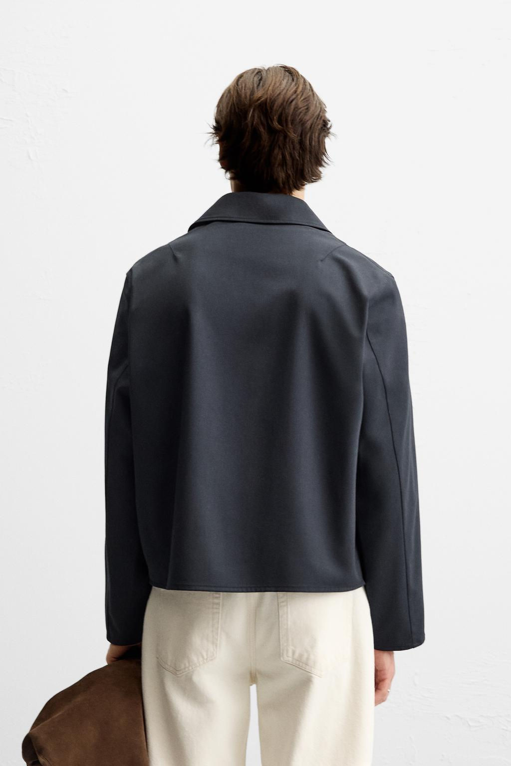 WOOL BLEND POLO SHIRT - Zara фото 3