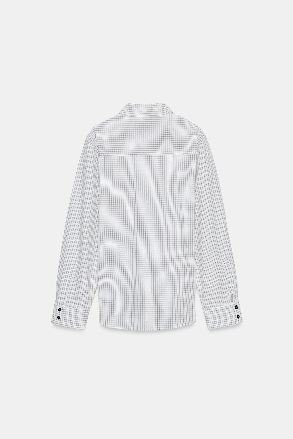CAMISA CUADROS LAZO / marron/blanco - Zara фото 9