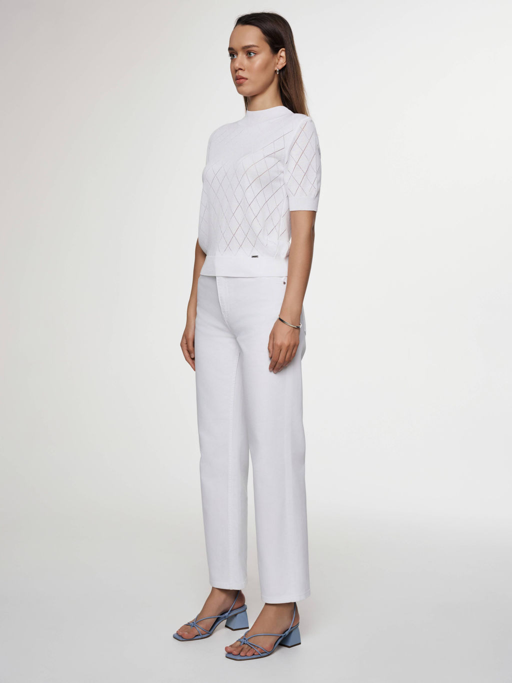 CONTE LDK 2323 Джемпер женский white - Conte elegant фото 4