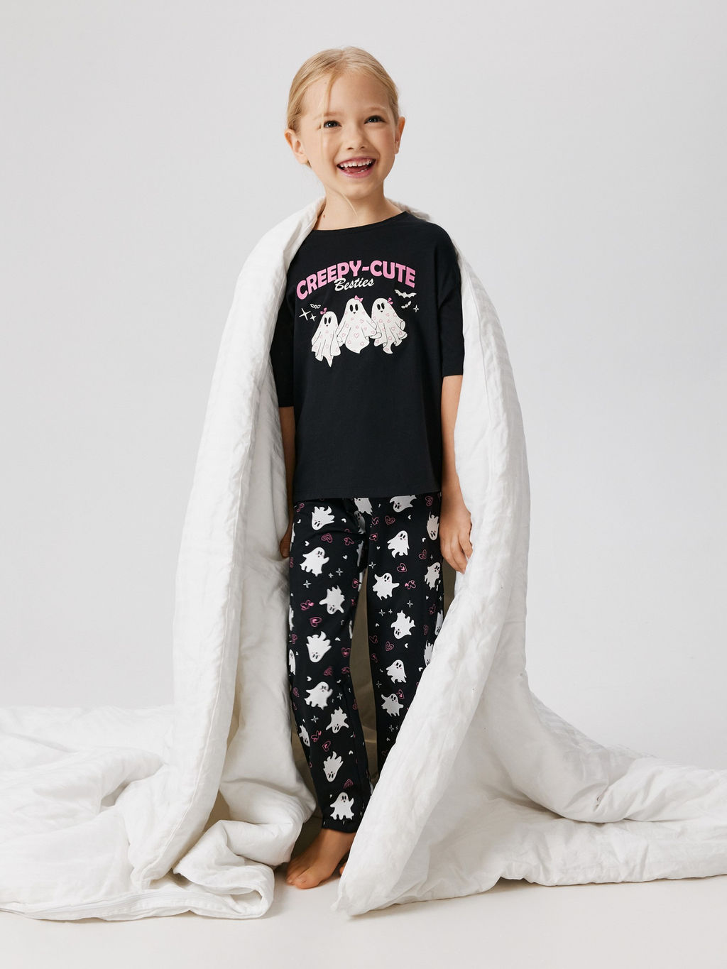 ACOOLA / Пижама детская для девочек Kolduniya черный