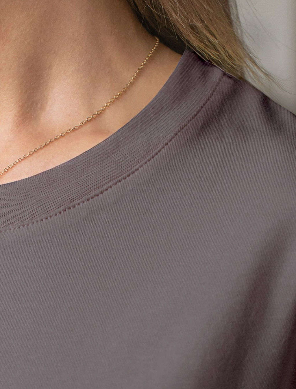 Футболка свободная из премиального хлопка с эластаном - Vilatte фото 2