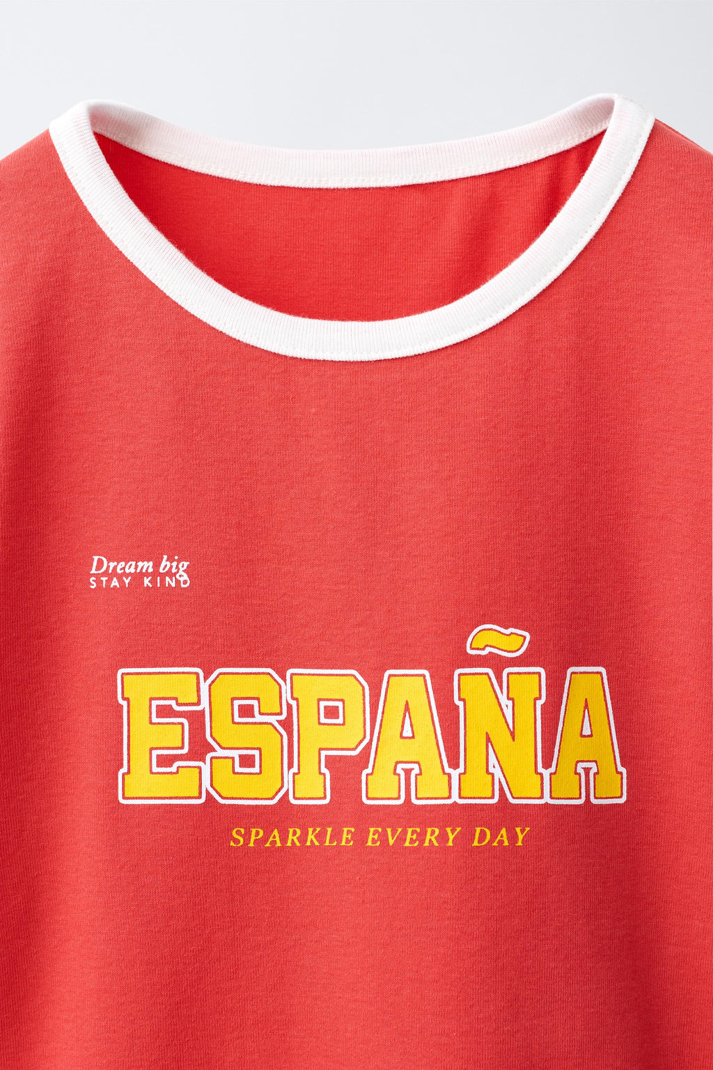 CAMISETA ESTAMPADO ARGENTINA / Rojo