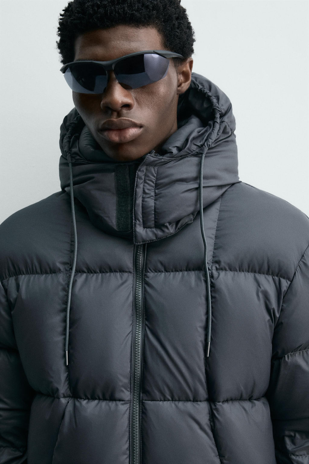 100% FEATHER WATER-REPELLENT PUFFER JACKET - Zara фото 5